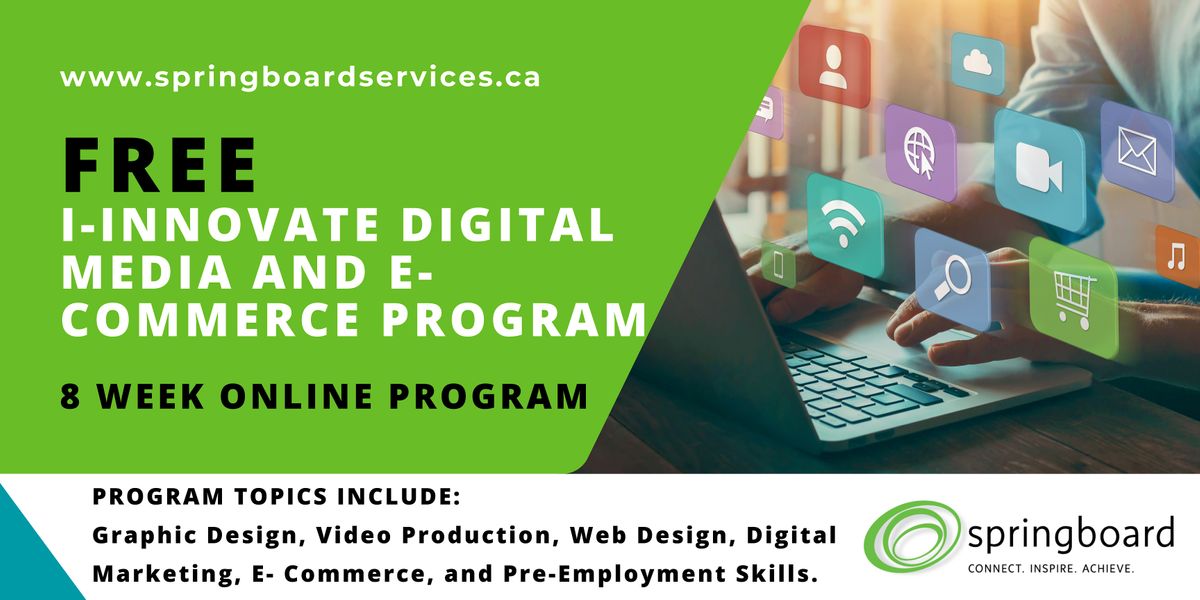 E Commerce Program Transform with i-Innovate: Digital & E-Commerce Program, Springboard ...