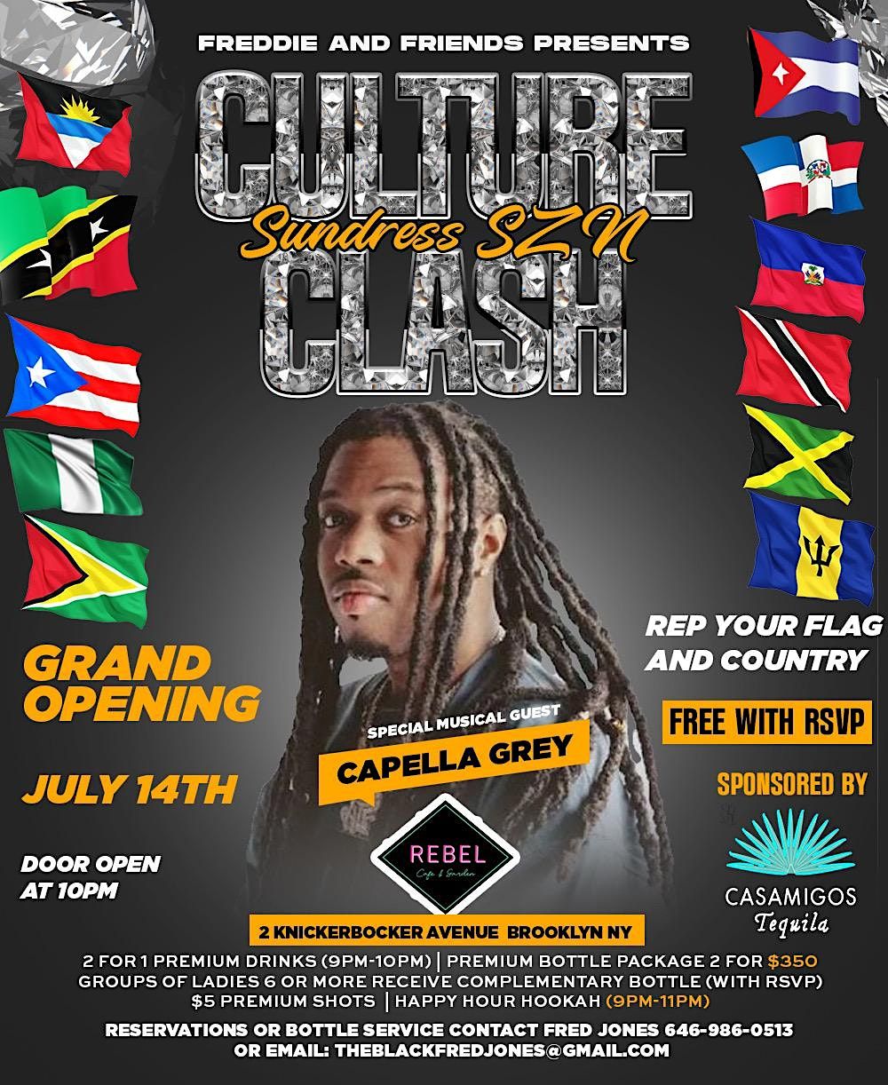 Capella Grey Album Celebration Party (Sponsored by Casamigos), Rebel