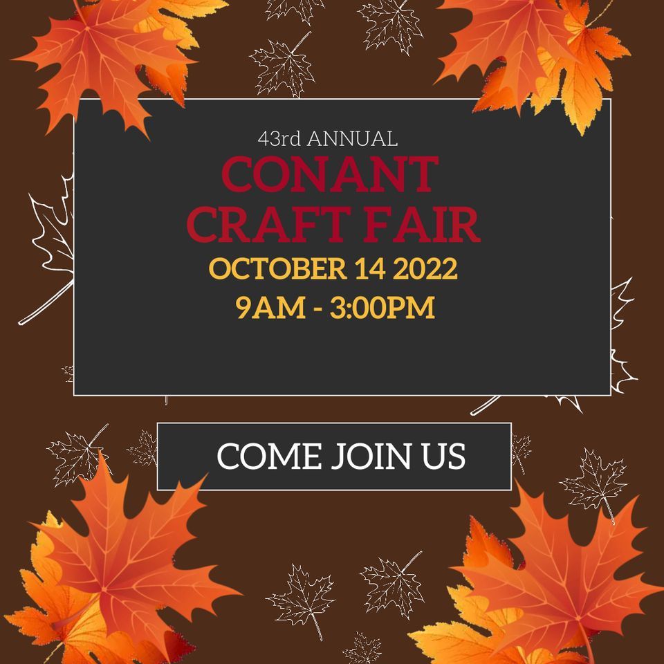 Conant Craft Fair, James B. Conant Highschool, Medinah, October 14 2025
