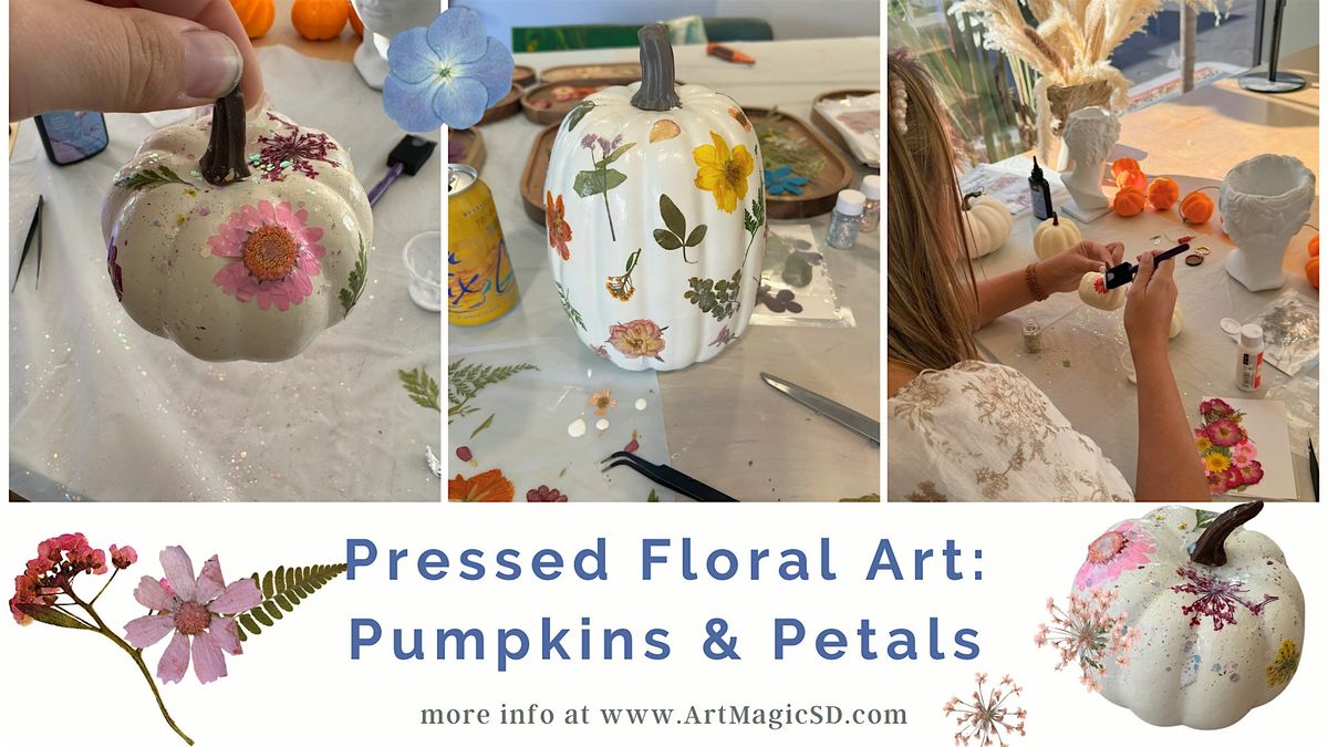 Pumpkins & Petals | San Diego | Art Class | Event in San Diego | AllEvents