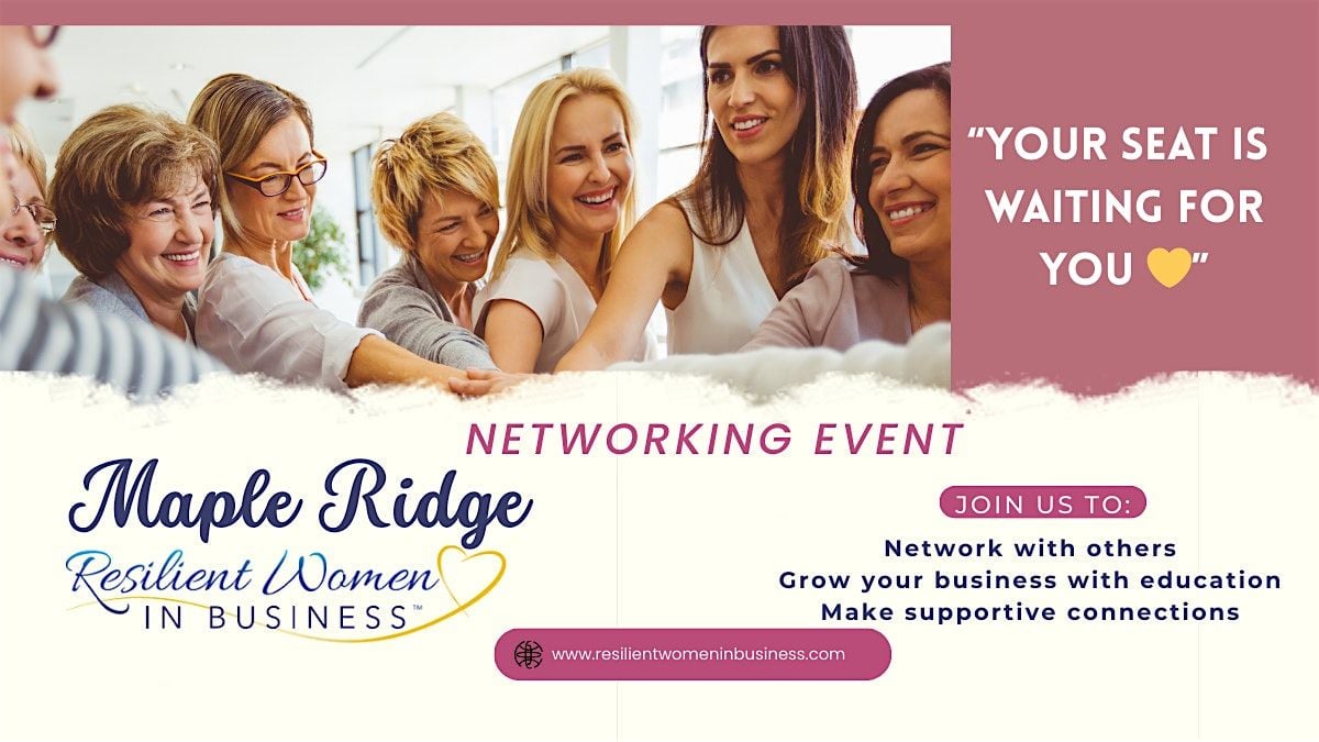 Maple Ridge Women In Business Networking Event | Event in Maple Ridge | AllEvents