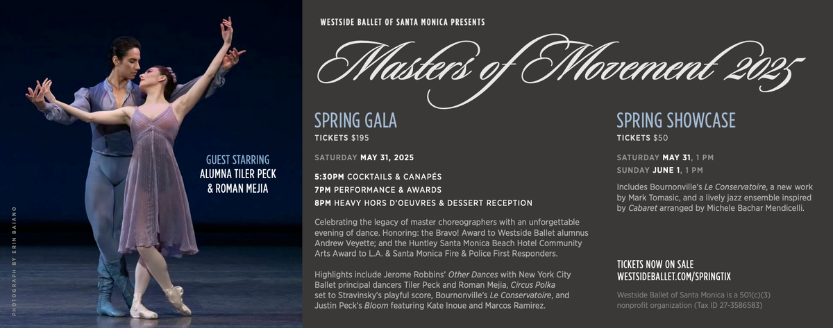 Parking New York City Ballet - Masters at Work I, 30 September | Event in New York | AllEvents