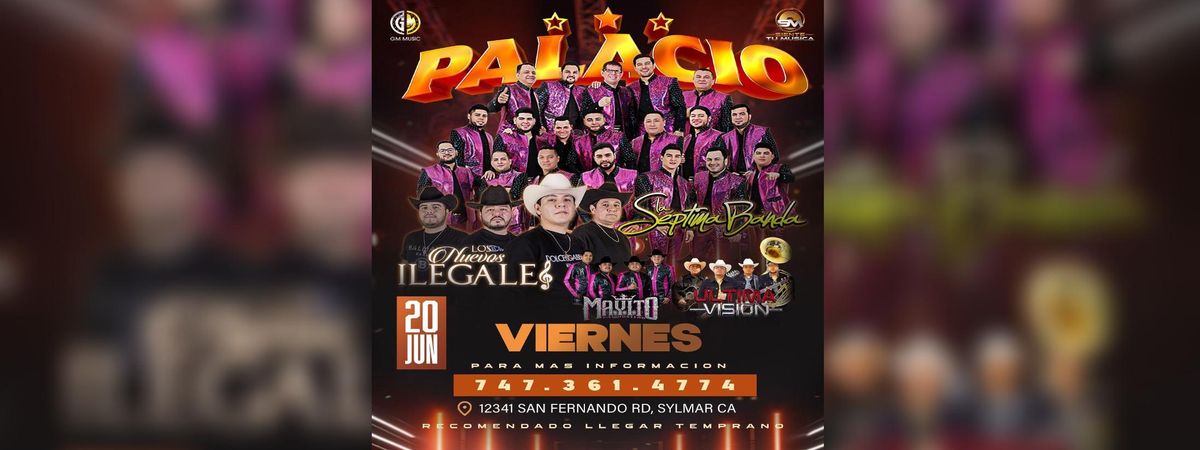 LA SEPTIMA BANDA, LOS NUEVOS ILEGALES & MAS, 20 June | Event in San Fernando | AllEvents