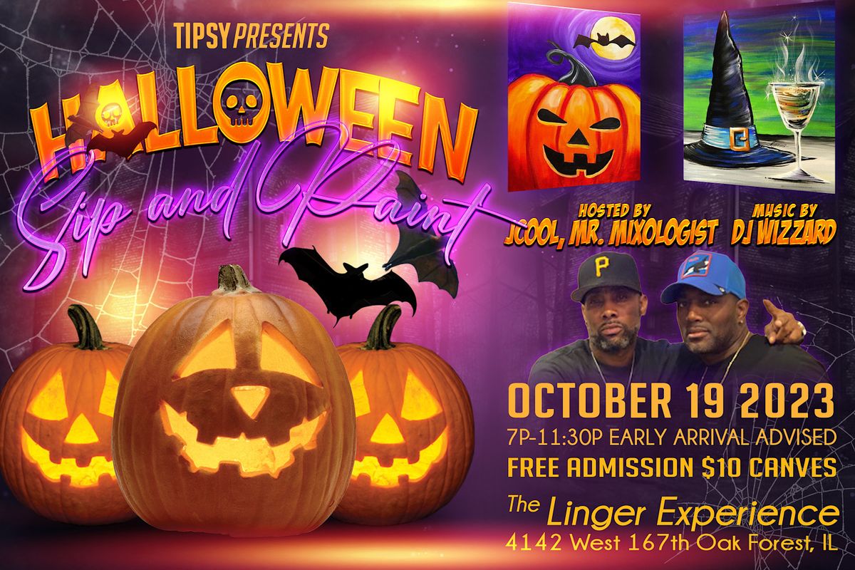 Halloween Sip and Paint!!!, The Linger Martini Bar, West 167th Street