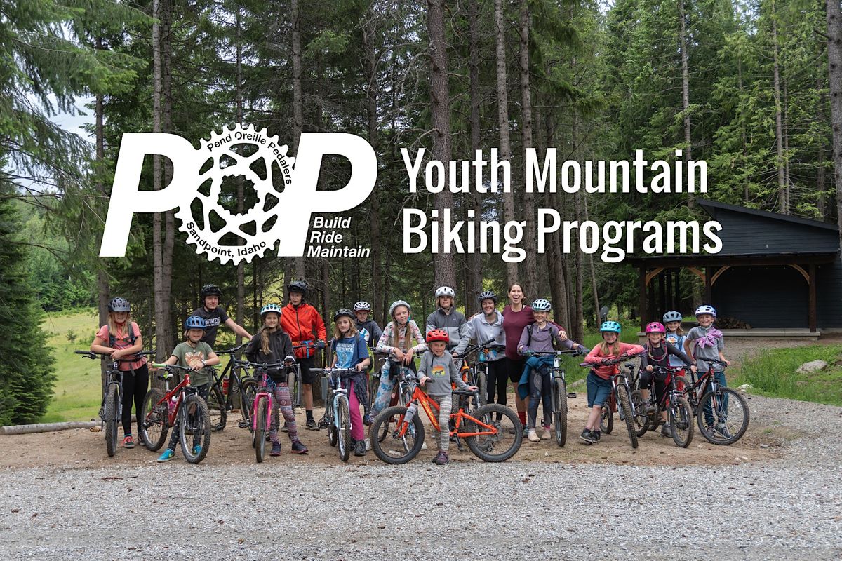 Spring 2023 afterschool MTB clinics (Monday/Wednesday session), Pine