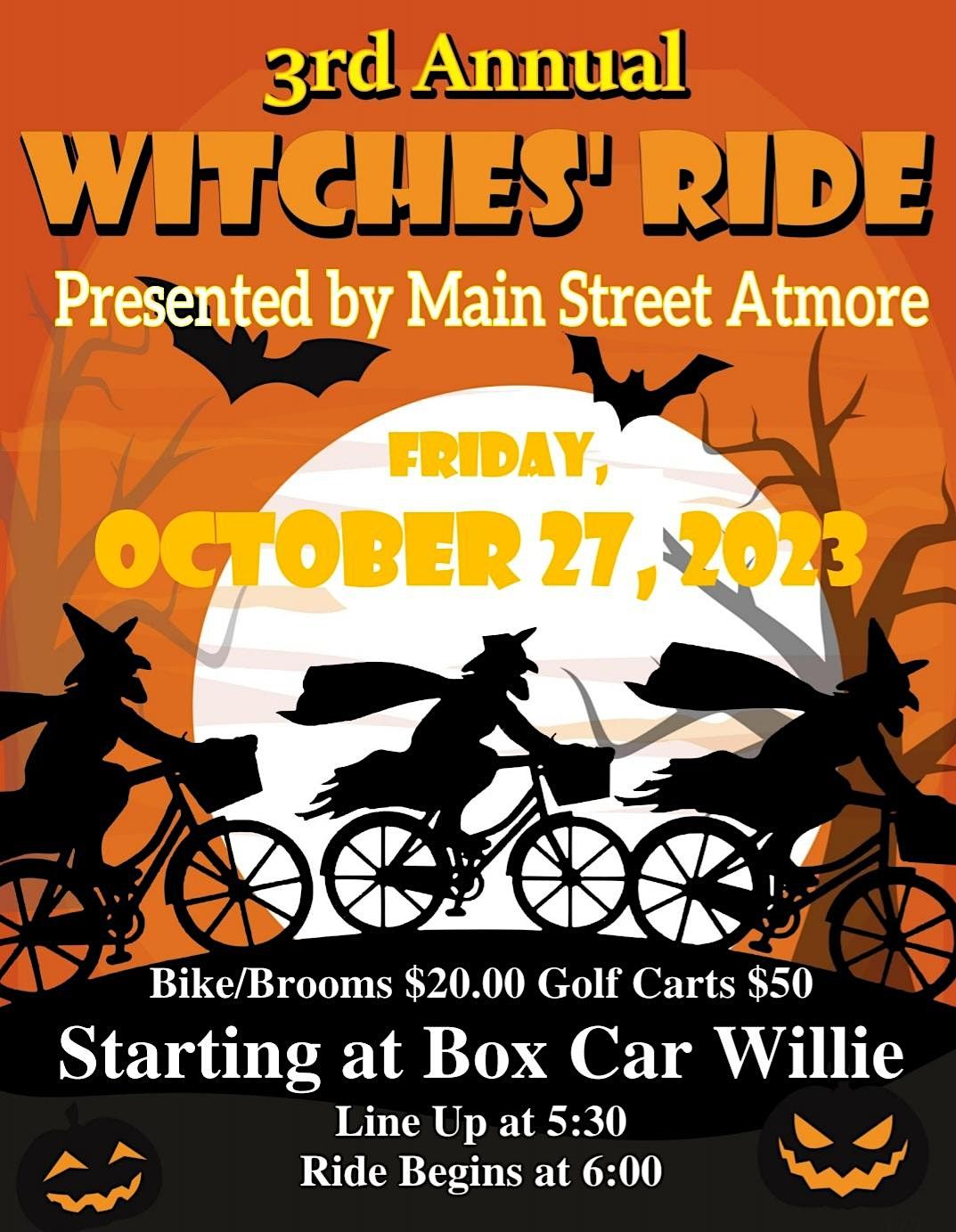 2023 Main Street Atmore Witches Ride, Box Car Willie, Atmore, 27