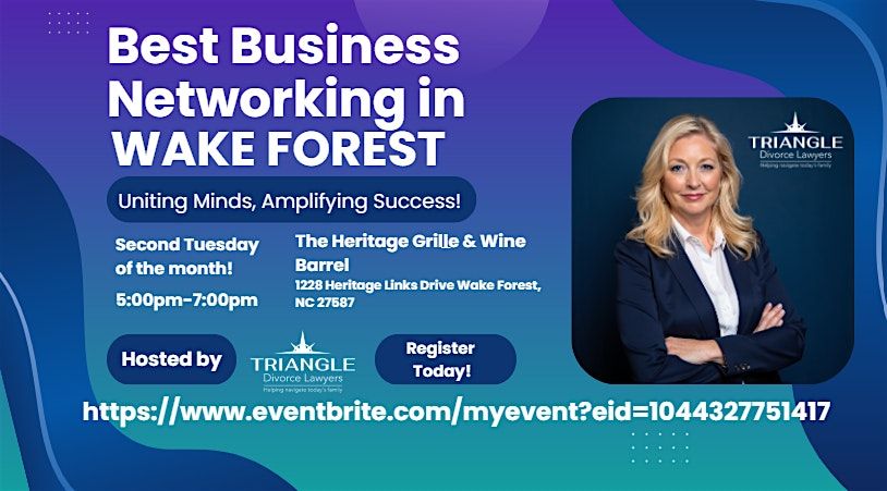 Best Business Networking in Wake Forest! | Event in Wake Forest | AllEvents