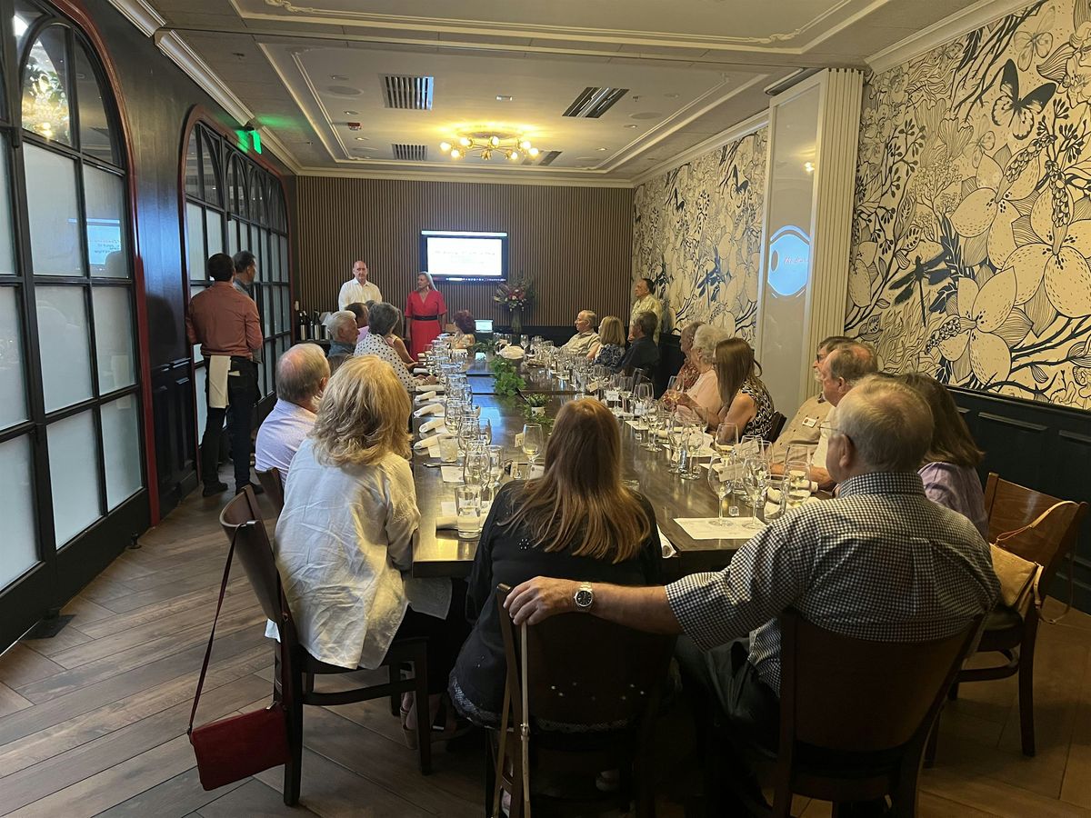 Meet Chris Benziger -Wine Dinner, Juliet Italian Kitchen, Research ...