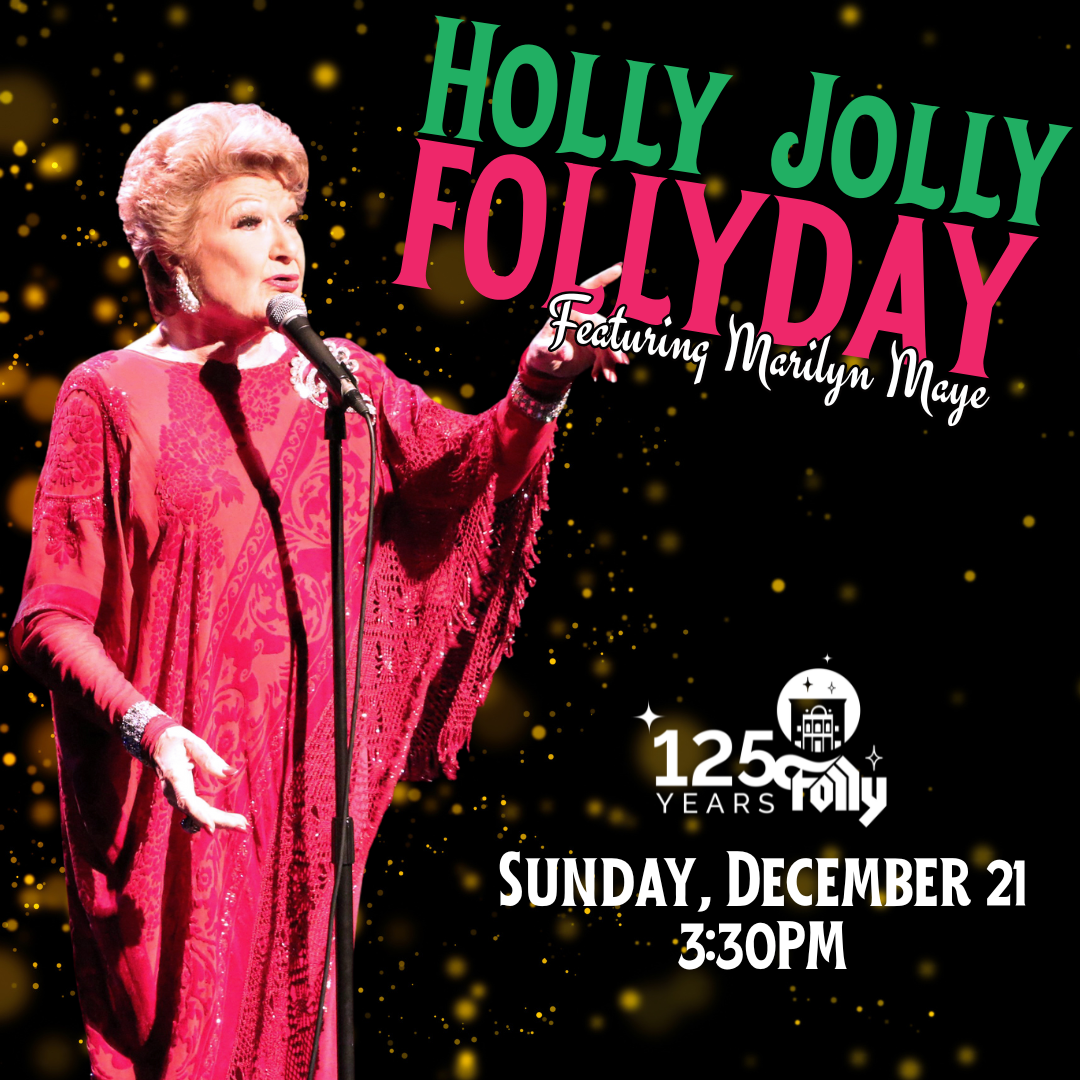 Holly Jolly Follydays Featuring Marilyn Maye at Folly Theater, 21 December | Event in Kansas City | AllEvents