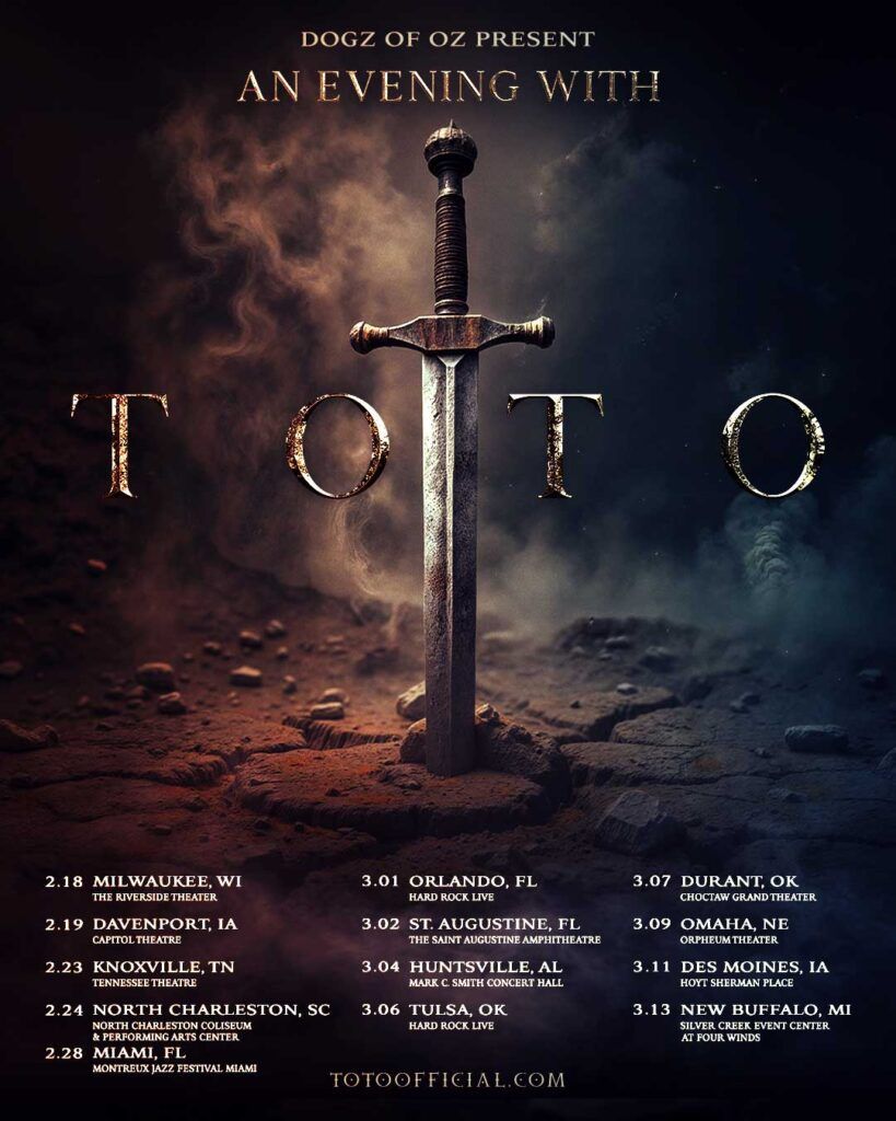 Toto, 22 February | Event in Knoxville | AllEvents