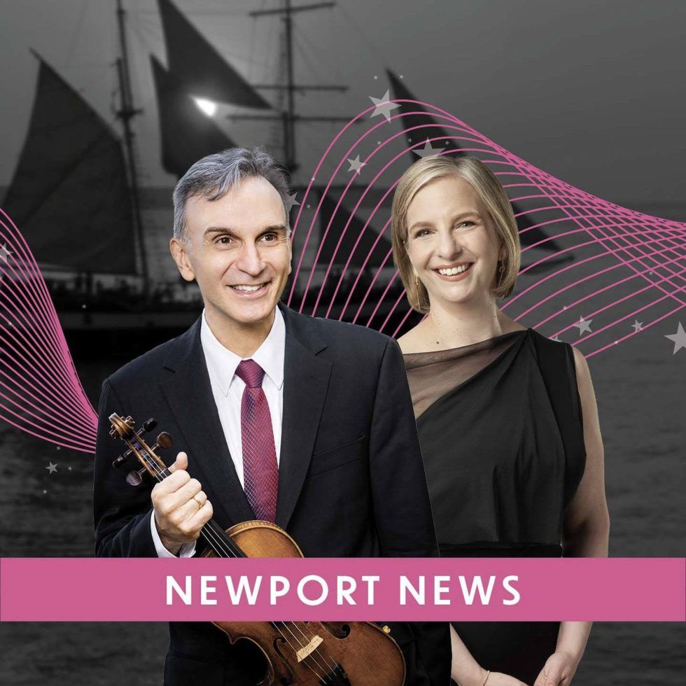 Virginia Symphony Orchestra: Eric Jacobsen  Gil Shaham & Orli Shaham - Dvorak's New World Symphony, 12 March