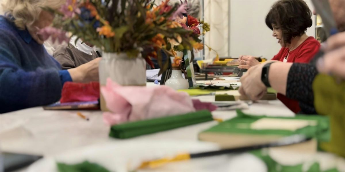 Flower Collage Workshop | Arts & Crafts event in Lancaster County, PA | Event in Manheim | AllEvents