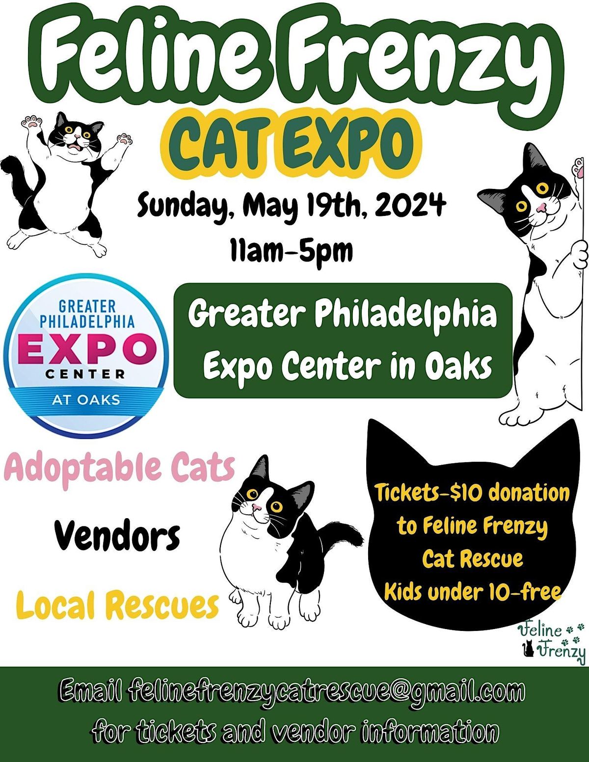 Feline Frenzy Cat Expo 100 Station Ave Phoenixville 19 May 2024 feline-frenzy-cat-expo-100-station-ave-phoenixville-19-may-2024