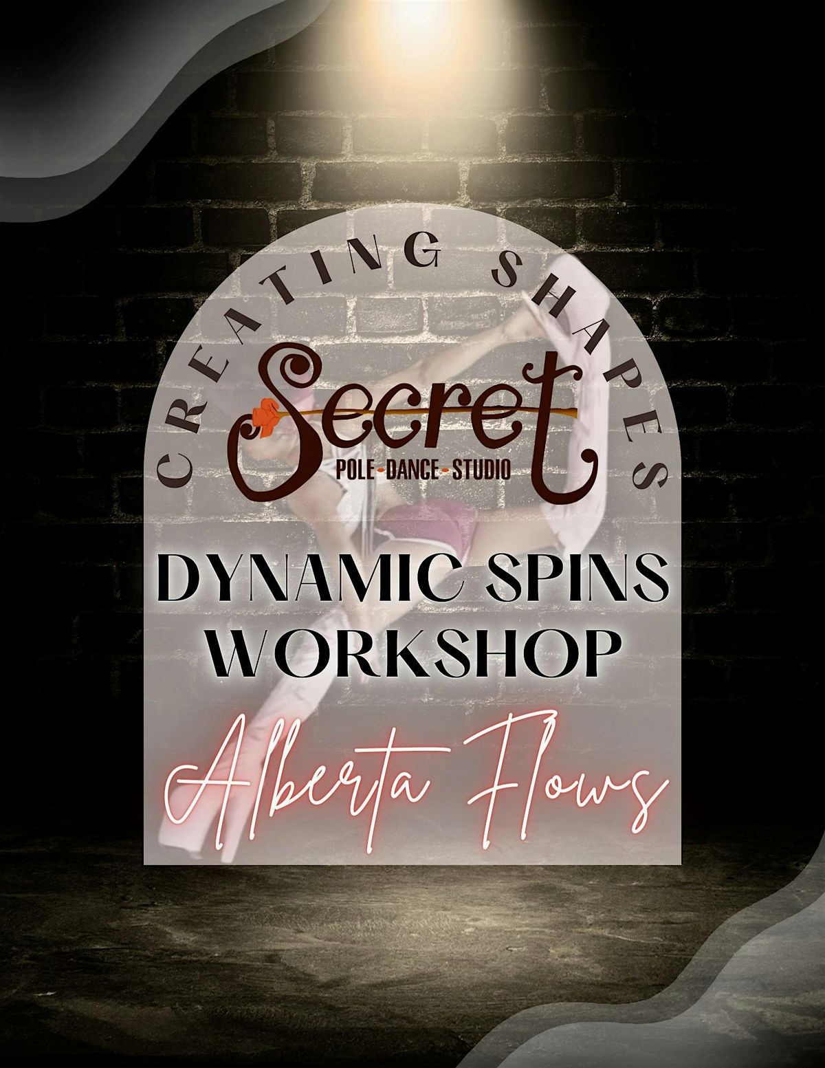 DYNAMIC SPINS w/ Alberta Flows, Secret Pole Dance Studio, Culver City ...