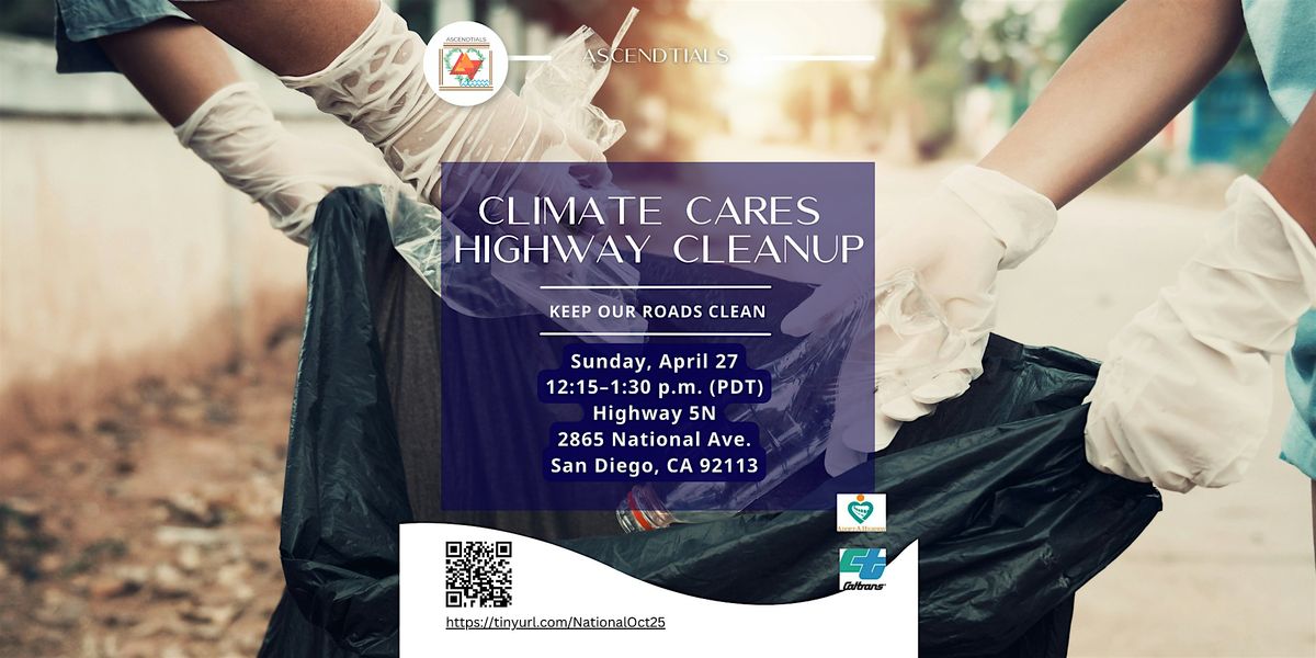 ASCENDtials - Highway Cleanup @Highway 5 N @28th St / National Ave | Event in San Diego | AllEvents