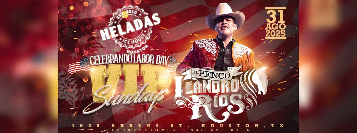 EL PENCO LEANDRO RIOS EN HOUSTON, 31 August | Event in Houston | AllEvents