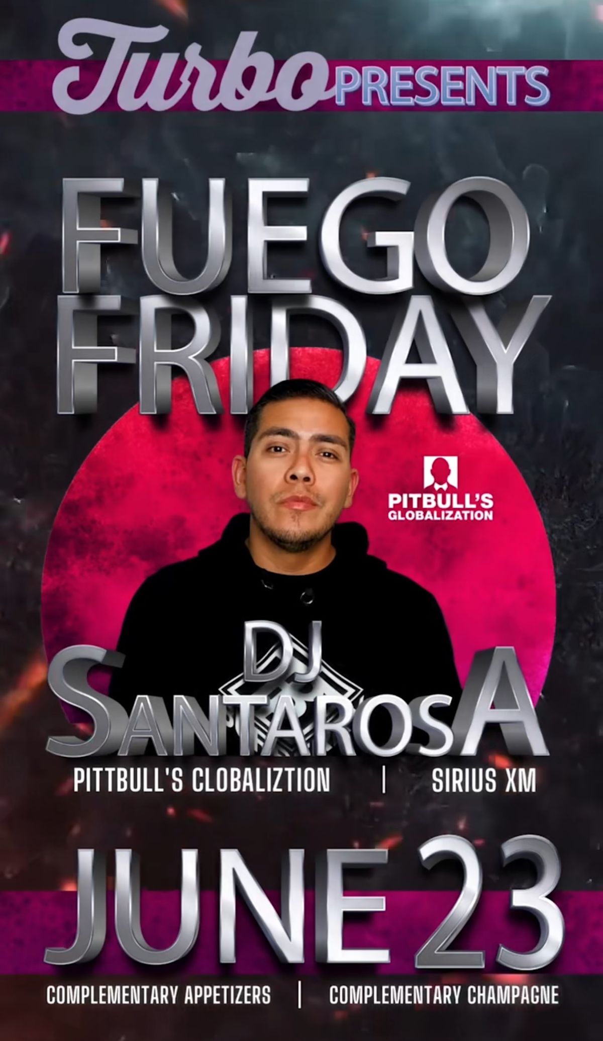 Fuego Fridays Dj Santerosa live Turbo, Turbo Espresso Bar, Windsor