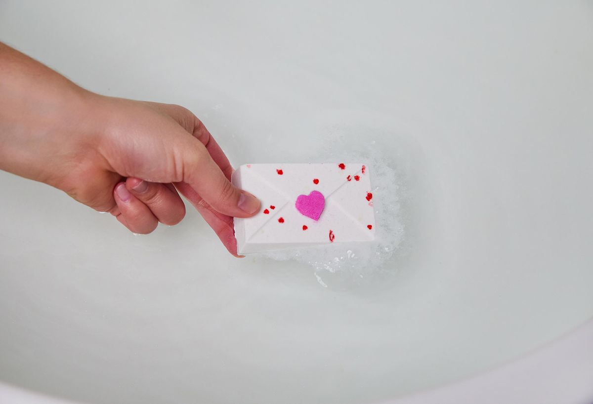 Love Letter Bath Bomb LUSH Lincoln, Lush Cosmetics Lincoln