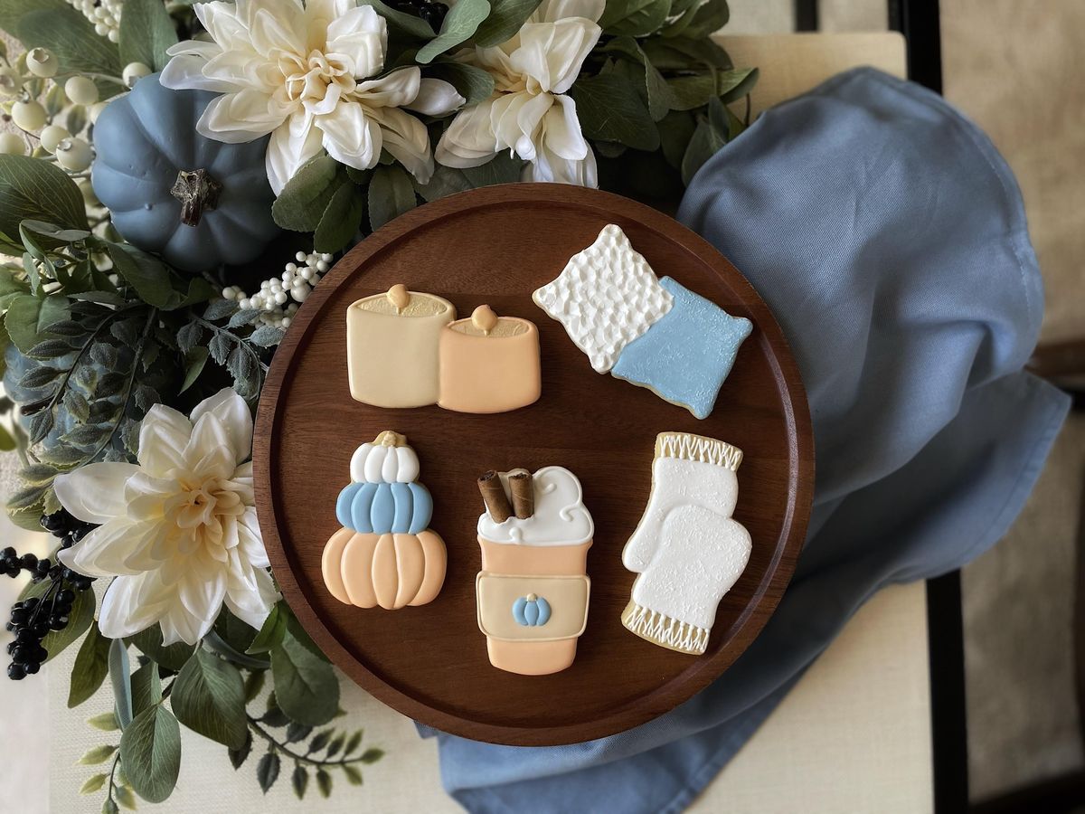 Cozy Cookies Fall Sugar Cookie Decorating Class, Hyatt House Chicago