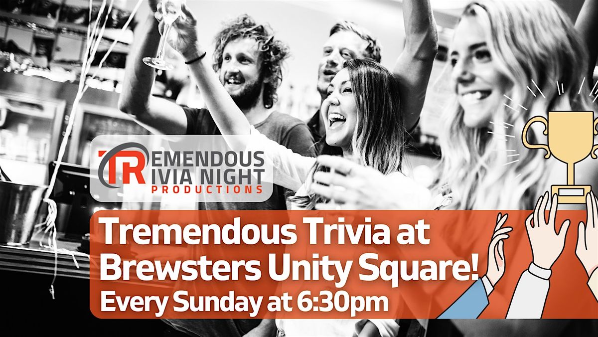 Edmonton Brewsters Unity Square Sunday Night Trivia! | Event in Edmonton | AllEvents