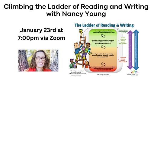 Climbing the Ladder of Reading and Writing with Nancy Young, January 23