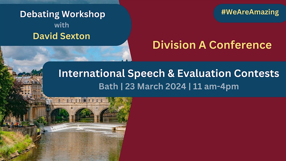 Div A Spring Conference Bath 2024, Salvation Army, Bath, 23 March