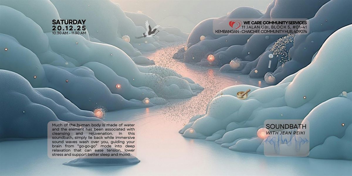 Soundbath With Jeanreiki, 20 December | Event in Paya Lebar | AllEvents
