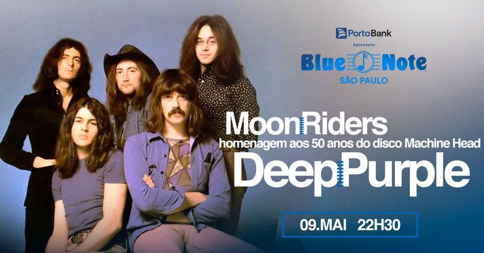 THE MOON RIDERS - HOMENAGEM AOS 50 ANOS DO DISCO MACHINE HEAD DO DEEP ...