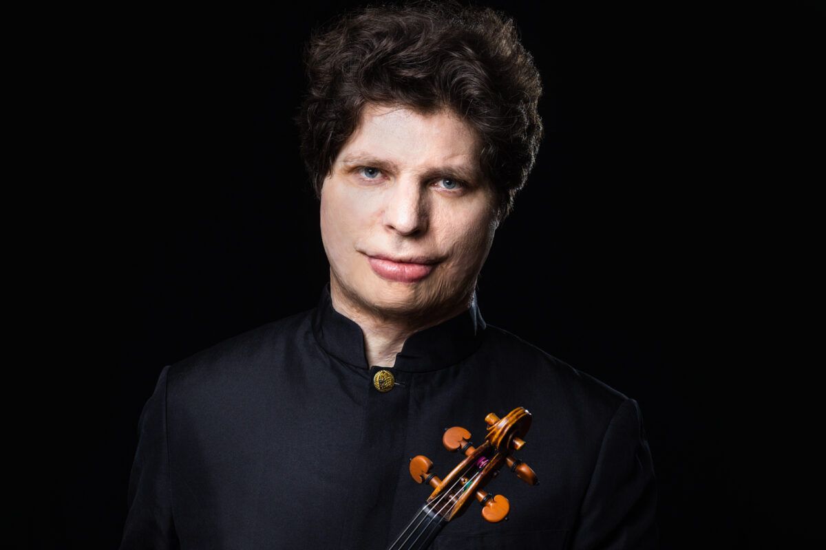 Boston Symphony Orchestra - Anna Handler and Augustin Hadelich at Koussevitzky Music Shed at Tanglewood, 16 August
