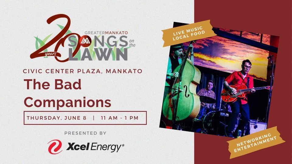 Songs on the Lawn: The Bad Companions, Civic Center Plaza - City Center ...