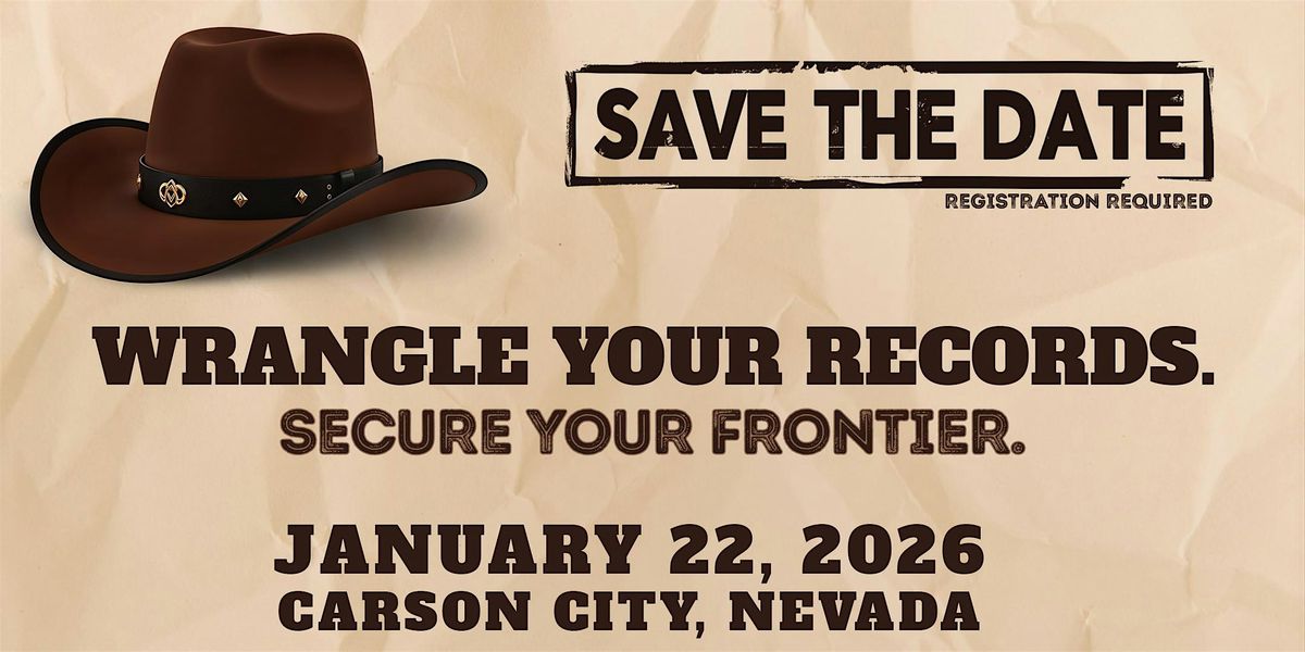 Wrangling Data and Securing the Future, 22 January | Event in Carson City | AllEvents