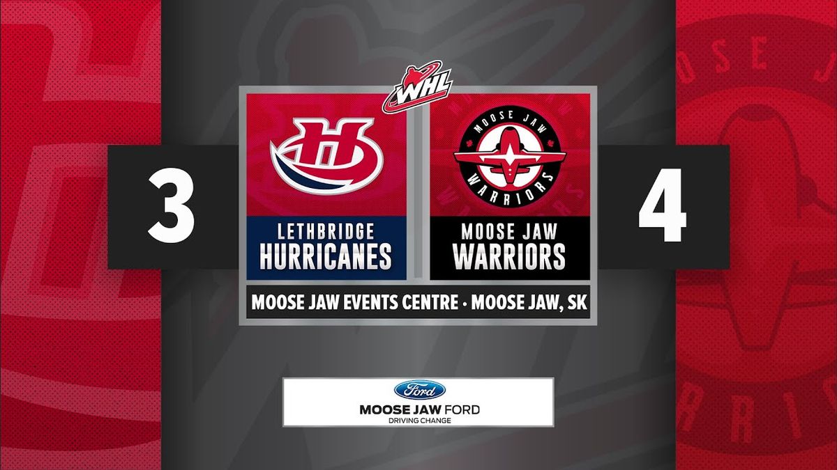 Lethbridge Hurricanes vs. Moose Jaw Warriors, 27 November | Event in Lethbridge | AllEvents