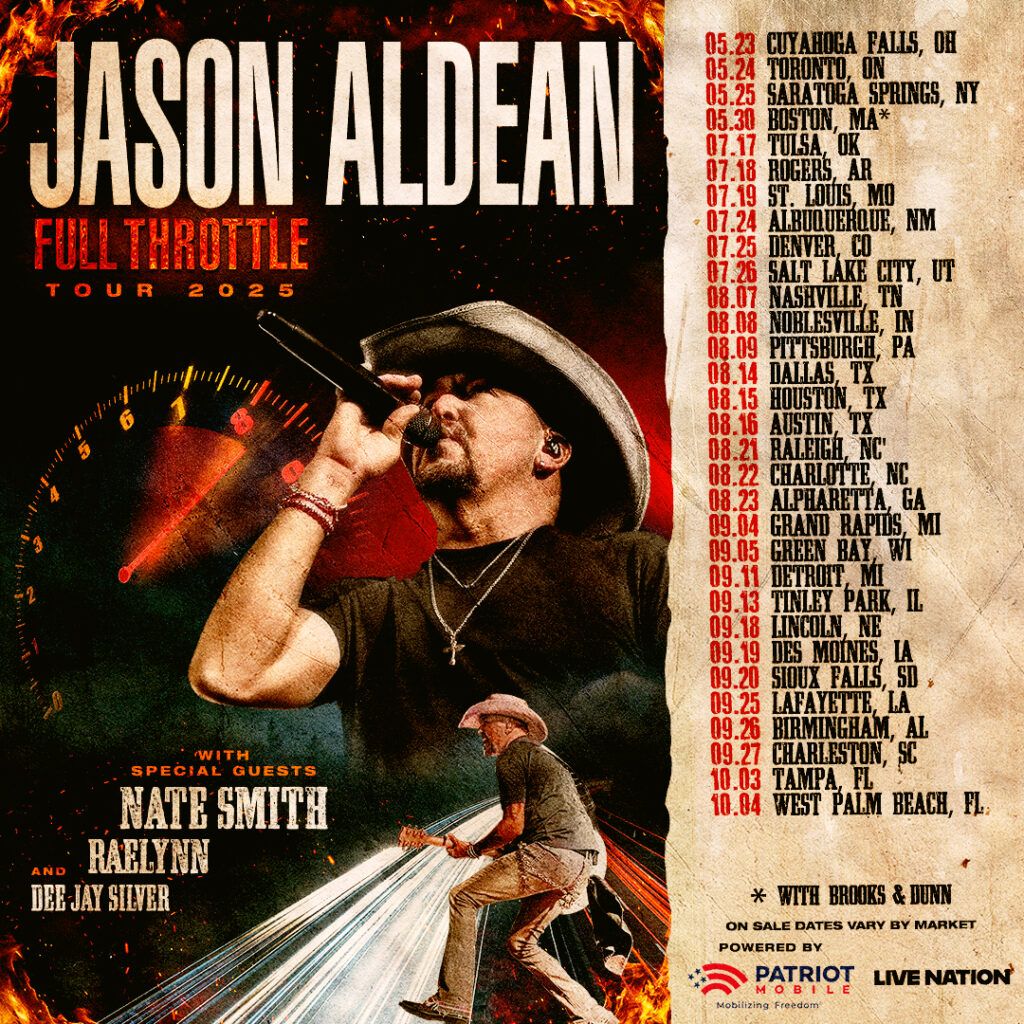 Jason Aldean  Nate Smith & RaeLynn, 3 October | Event in West Palm Beach | AllEvents