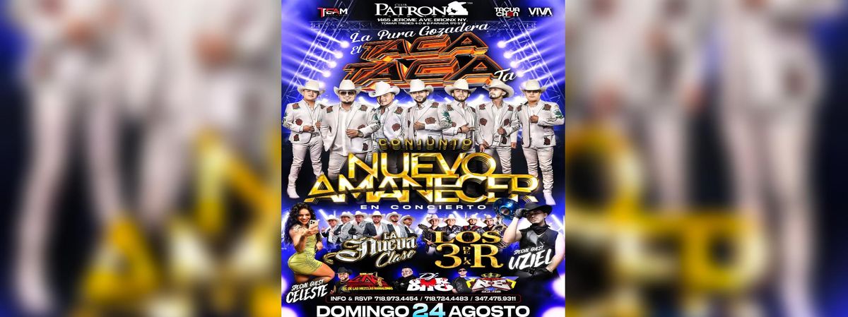 CONJUNTO NUEVO AMANECER Y MAS EN BRONX, 24 August | Event in Bronx | AllEvents