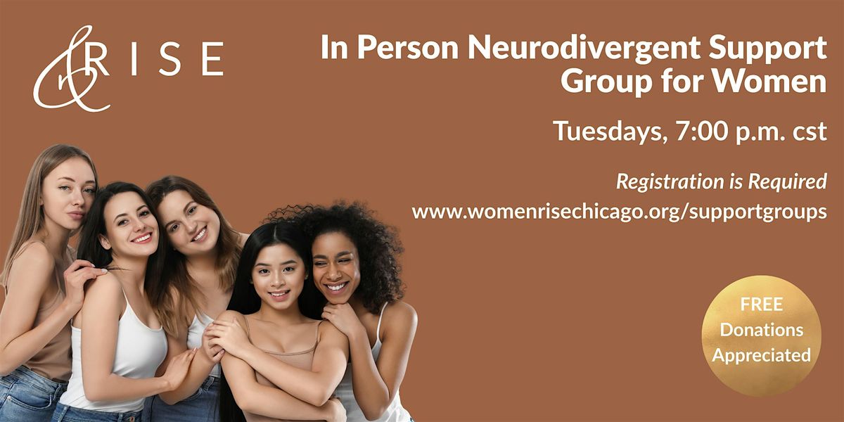 In Person Neurodivergent Support Group for Women, 3 February | Event in Chicago | AllEvents