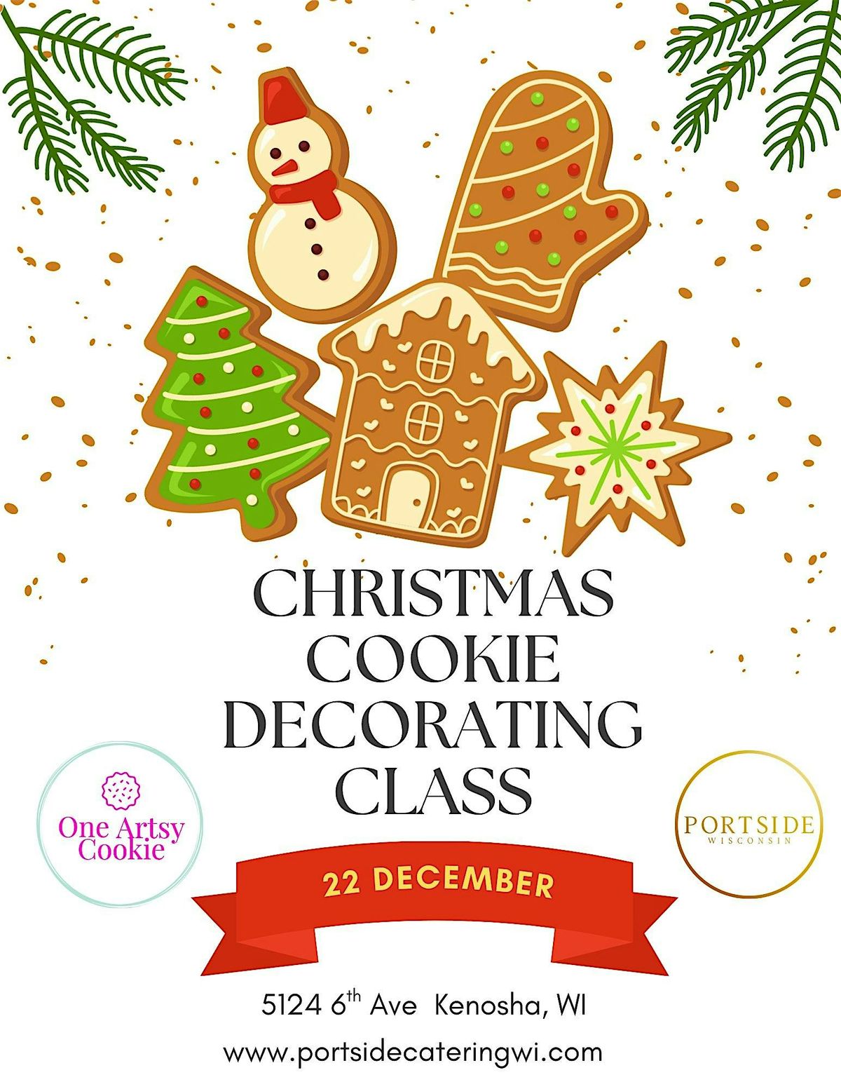 Cookie Decorating Class with One Artsy Cookie, 22 December | Event in Kenosha | AllEvents