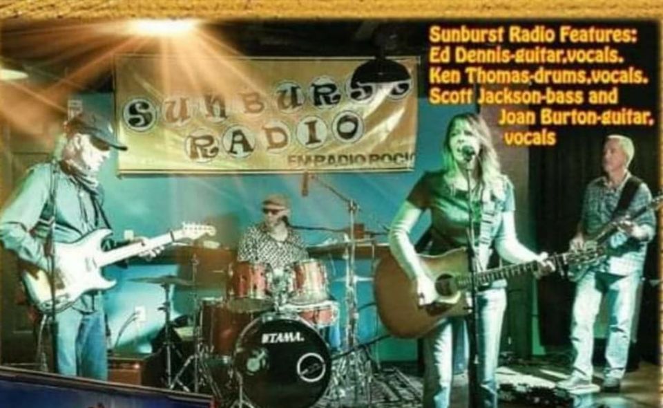 Sunburst Radio at Ocean Annies, Ocean Annie's Beach Bar, Myrtle Beach