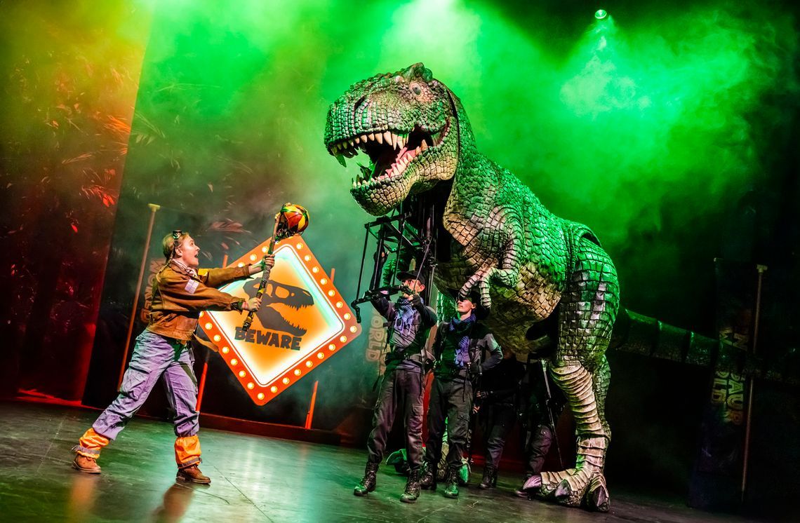 Dinosaur World Live, Luther Burbank Center for the Arts Ruth Finley