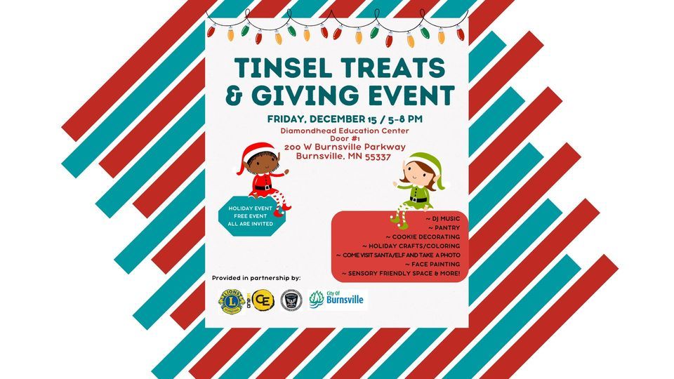 Tinsel, Treats & Giving Event, ISD 191 Community Education, Eagan, 15