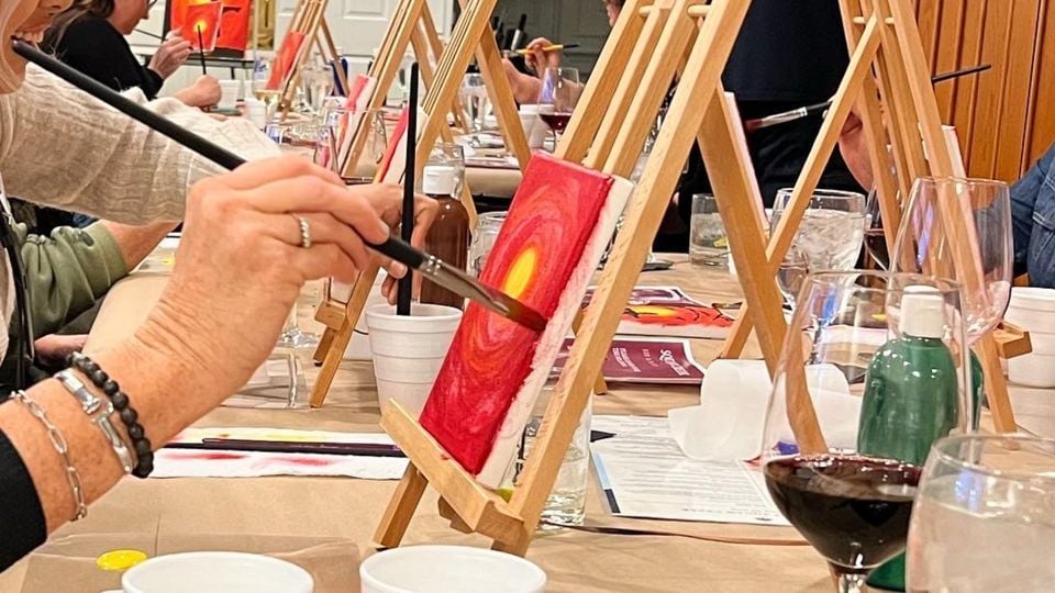 Sip and Paint, Avalon Field Club, New Castle, January 11 2024