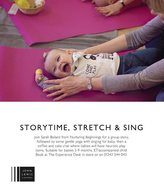 Storytime Stretch Sing At John Lewis Discovery Room Cheltenham