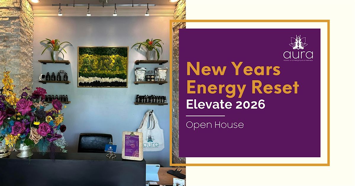 ✨ Elevate 2026: A New Year’s Energy Reset at Aura, 4 January | Event in Aurora | AllEvents