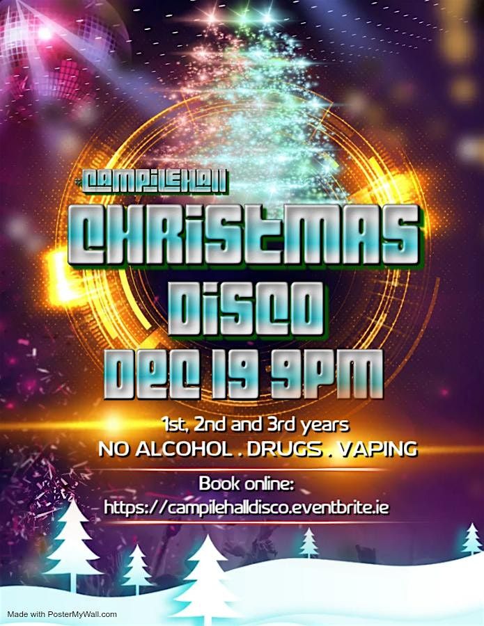 Christmas#campilehalldisco, 19 December | Event in Campile | AllEvents