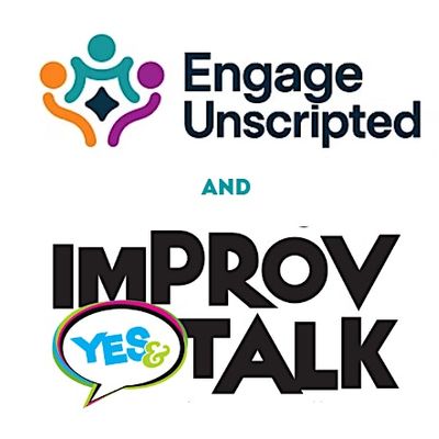 ImprovTalk & Engage Unscripted logo
