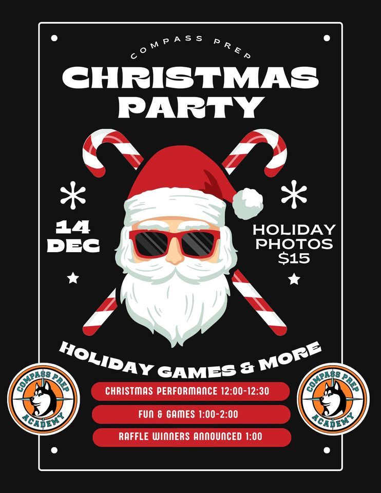 Compass Prep Christmas Party, Compass Prep, Canton, December 14 2023
