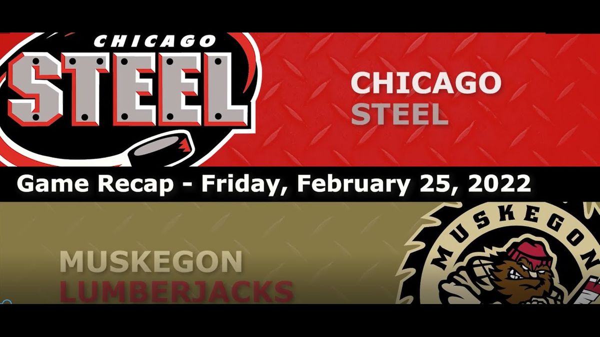 Chicago Steel vs. Muskegon Lumberjacks, Fox Valley Ice Arena, Geneva ...