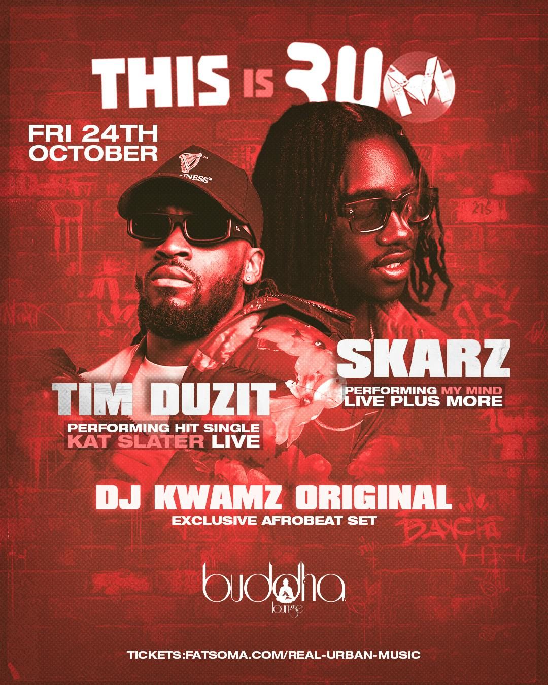 THIS IS R.U.M SOUTHAMPTON: TIM DUZIT &amp; SKARZ LIVE, 24 October | Event in Southampton | AllEvents