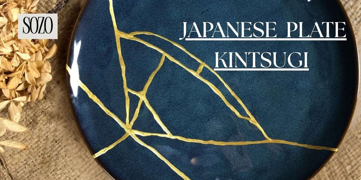 JAPANESEN PLATE KINTSUGI