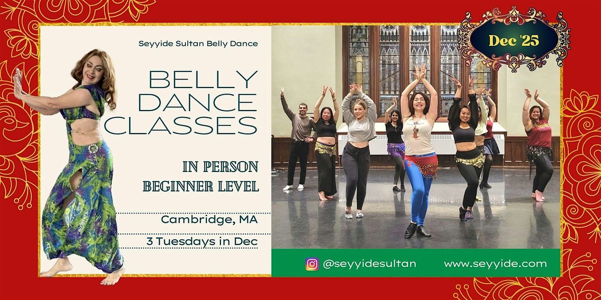December 2025: Belly Dance Classes for Beginners, IN PERSON, 2 December | Event in Cambridge | AllEvents