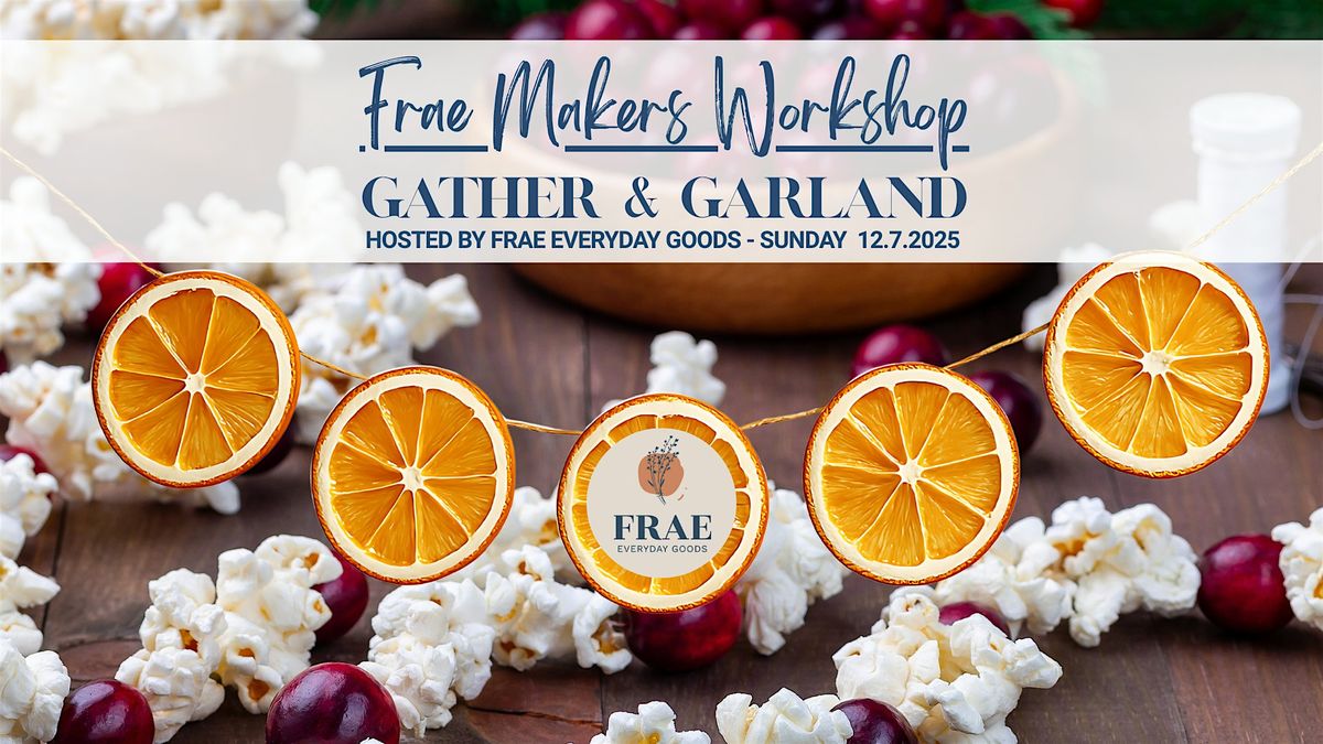 Gather & Garland - Round Table Community Craft, 7 December | Event in Billings | AllEvents